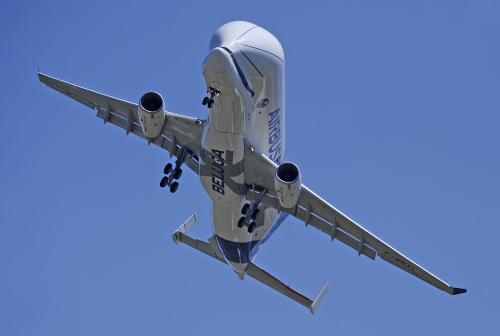 First flight of the Airbus A330-700 Beluga XL1, Toulouse-Blagnac, July 19, 2018